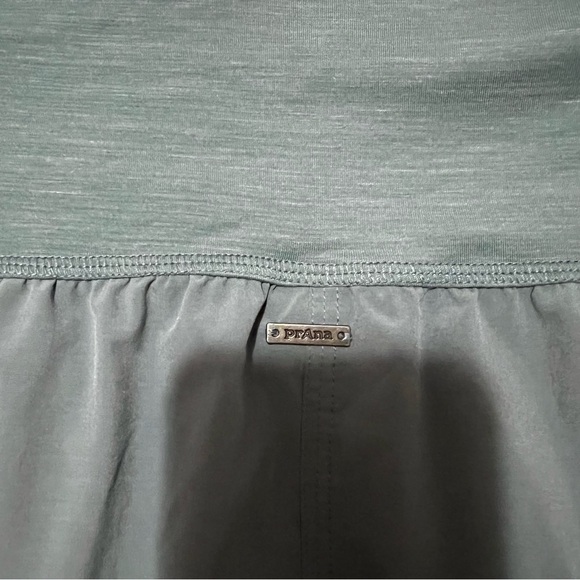 Prana Olive Green Buffy Skirt Women's large - Picture 6 of 6